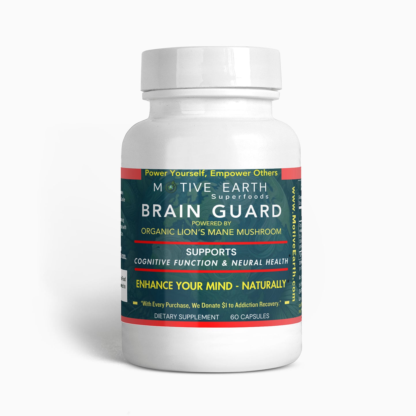 Brain Guard: Advanced Cognitive Health Formula with Natural Superfoods | Motive Earth