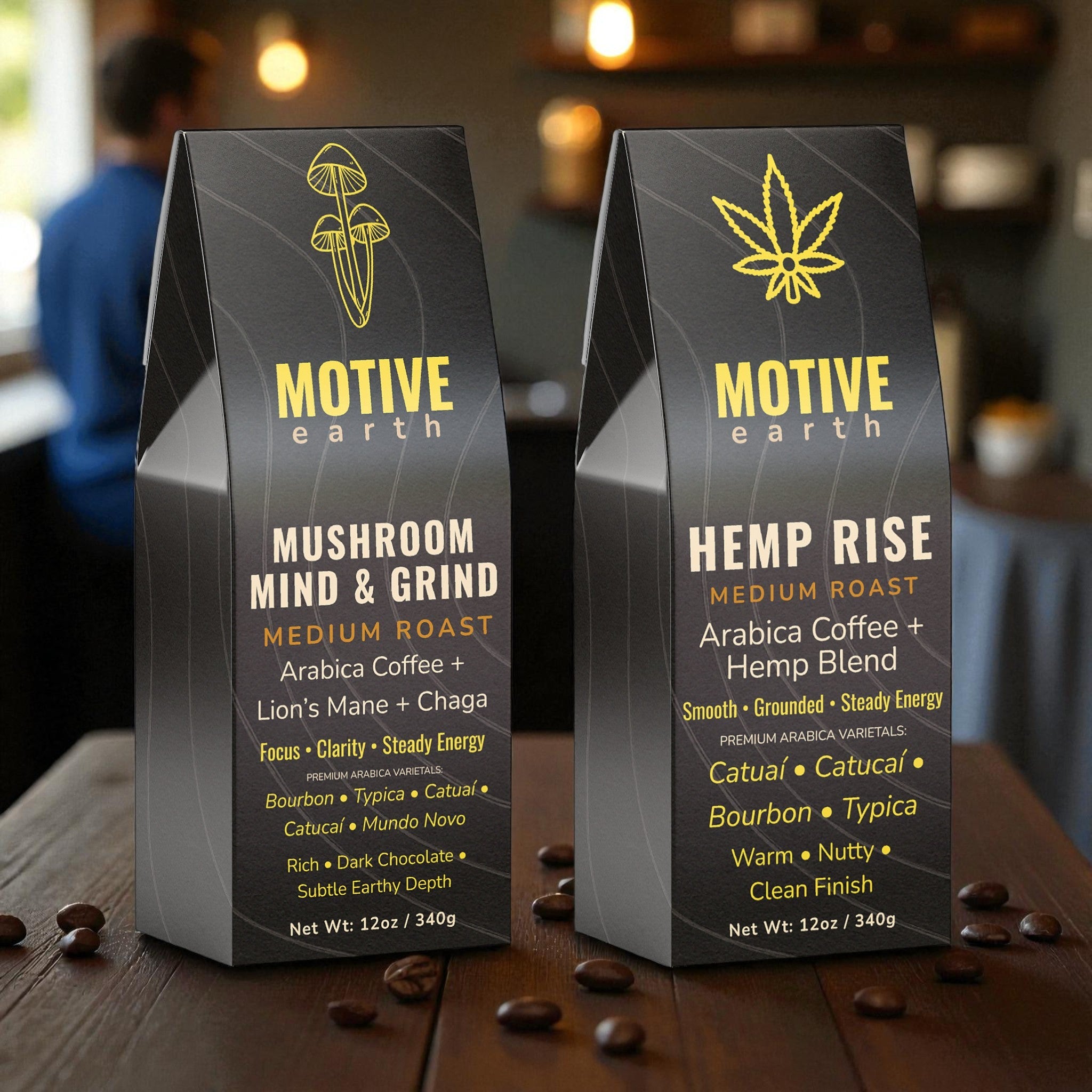 Functional Coffee Collection by MOTIVE Earth