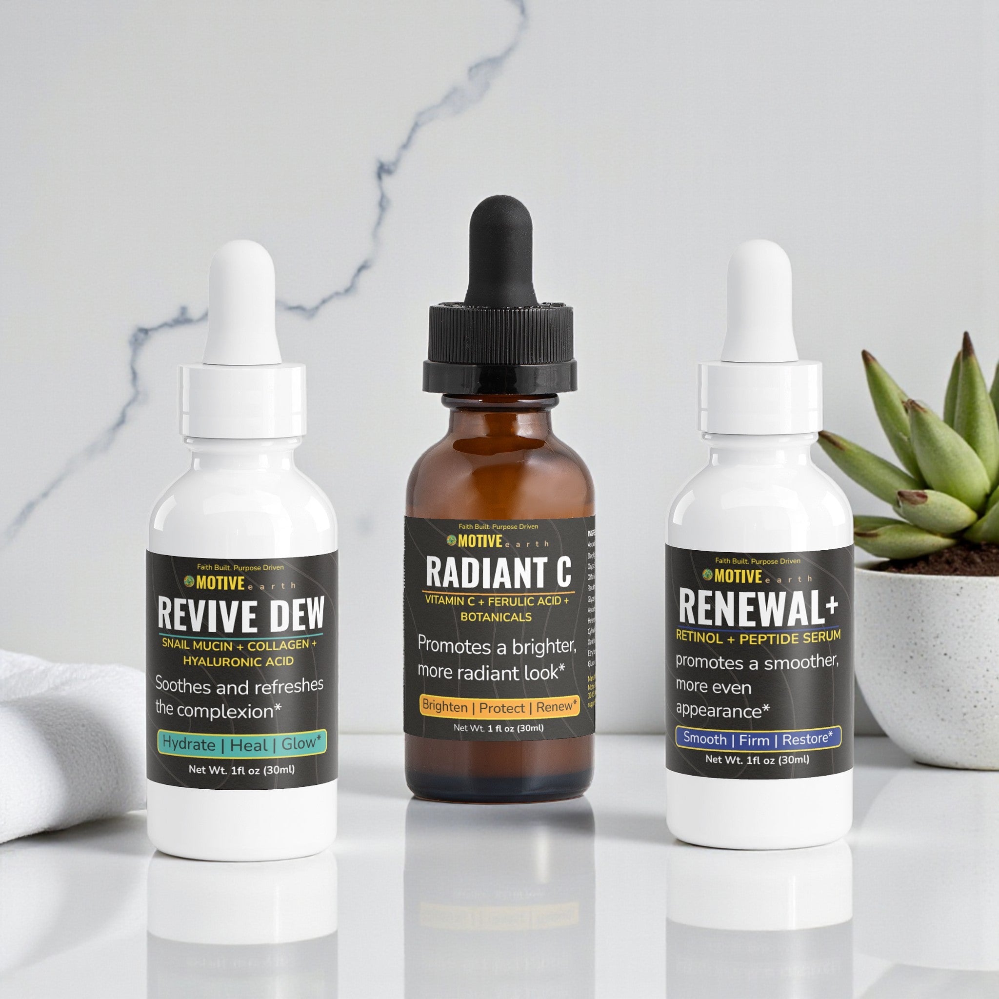 Skincare by MOTIVE Earth