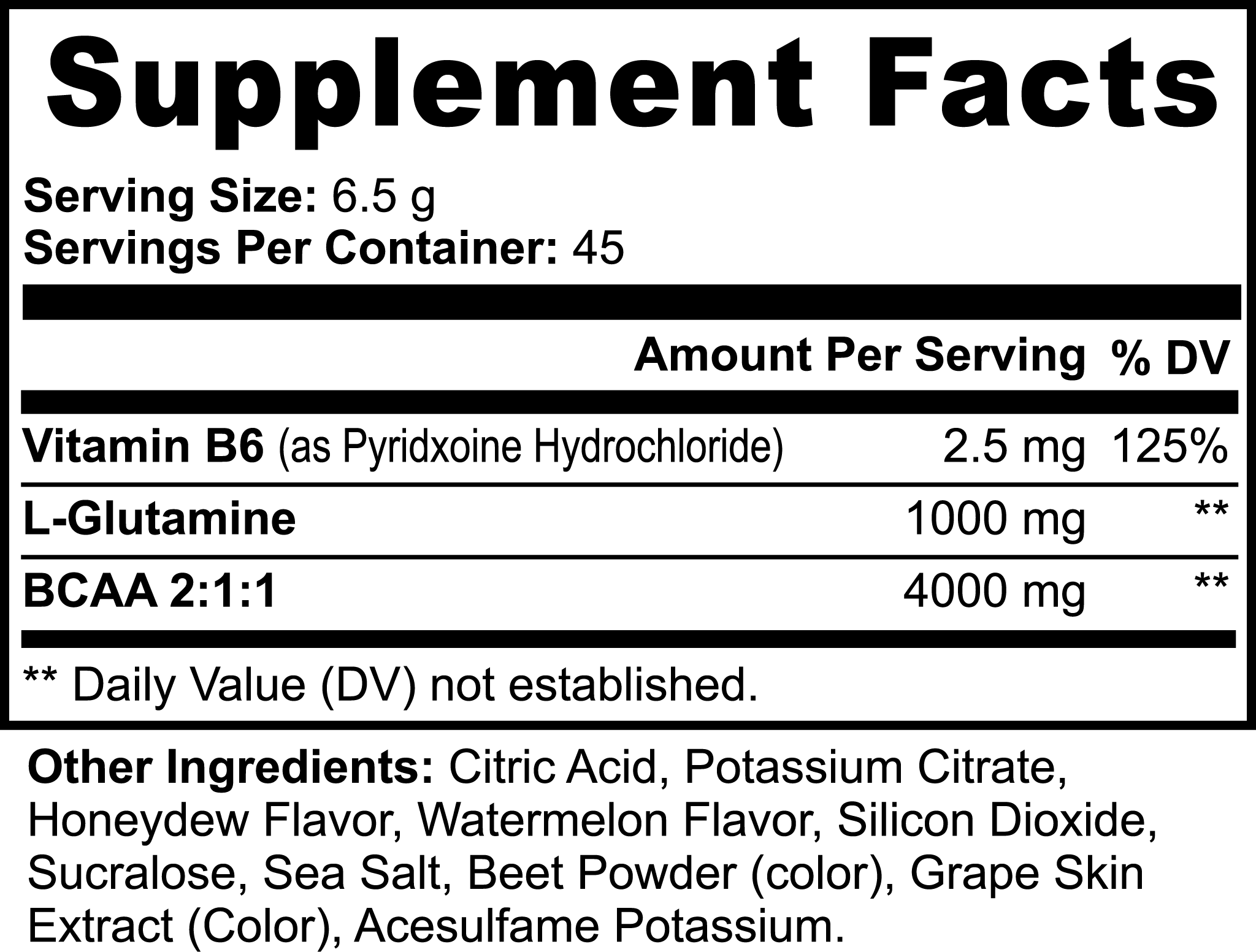 Core BCAA